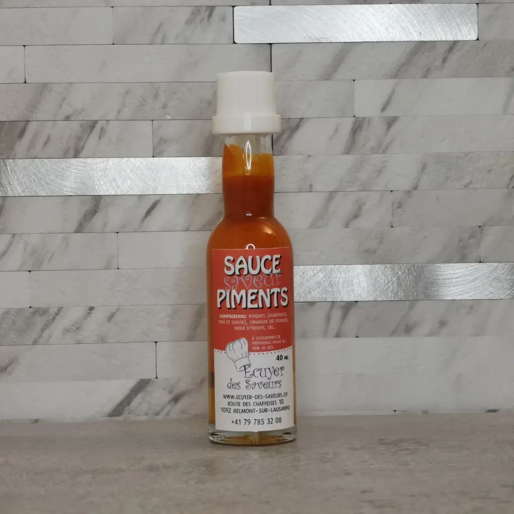[10602008] Homemade Chilli Sauce 40ml - Ecuyer des Saveurs