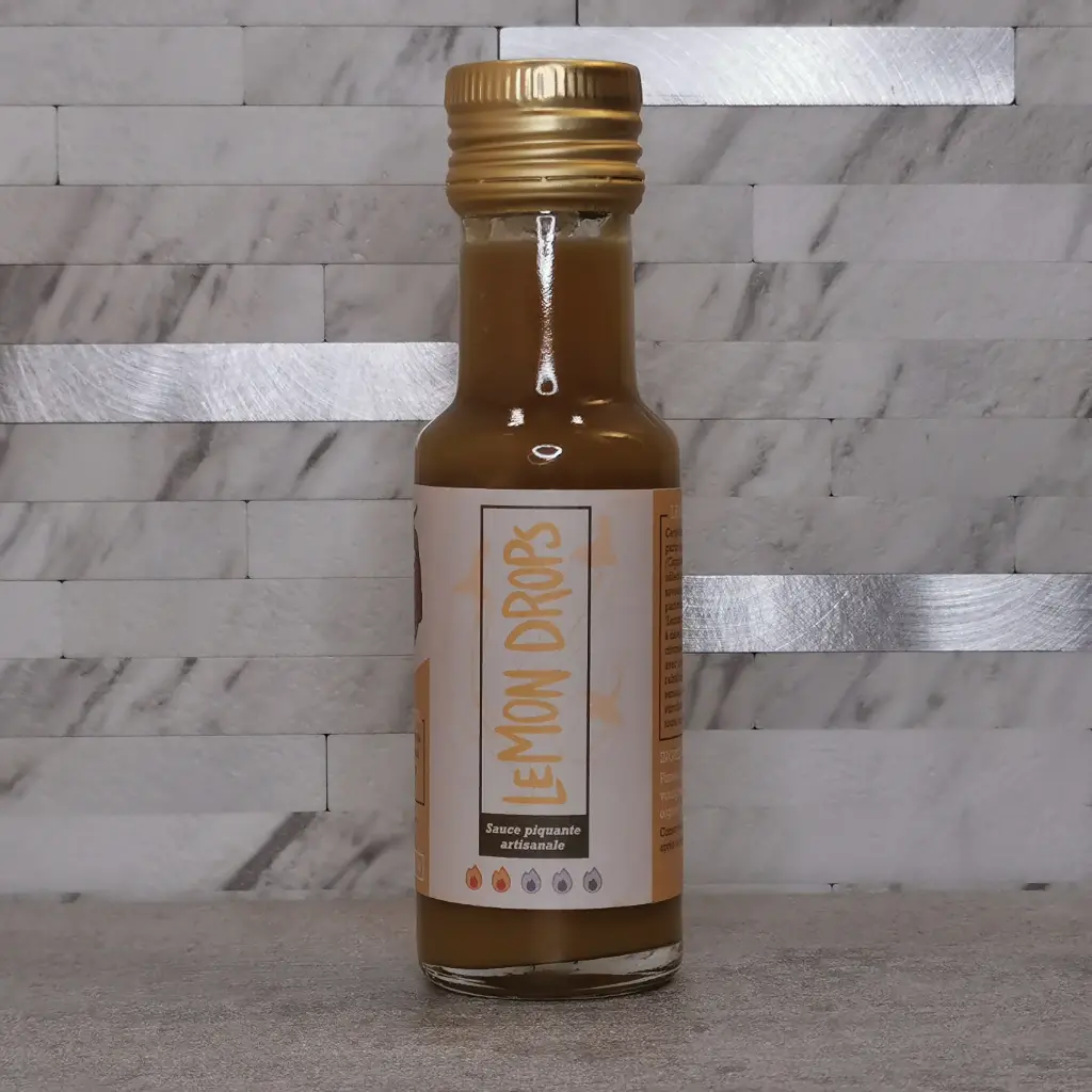 [10607002] Lemon Drops 10cl - Sauce Piquante Artisanale - Pica & Repica 