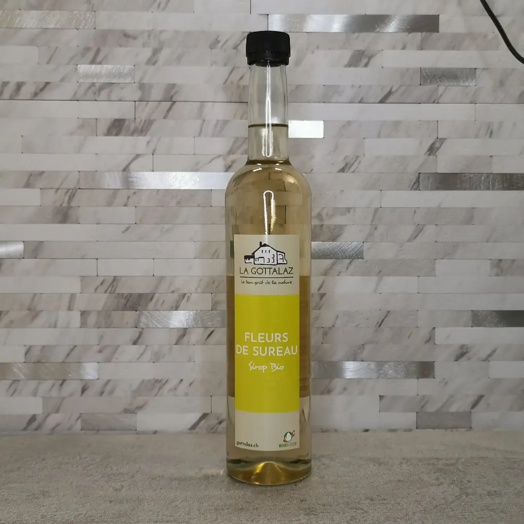 Sirop Fleur de Sureau 5dl - La Gottalaz