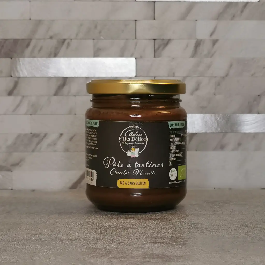 [10304001] Pâte à Tartiner Choco-Noisettes - Atelier P'tits Délices