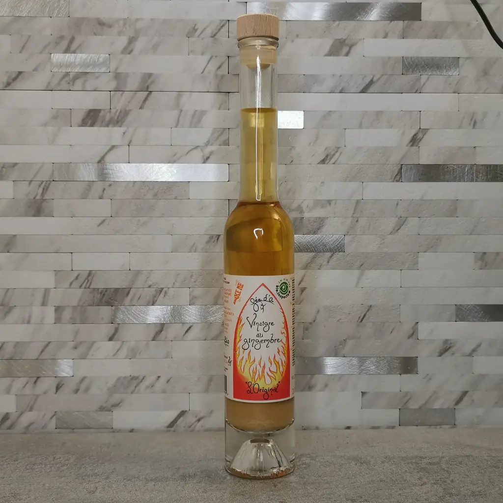 [10705001] Ginger Vinegar 100ml - Fée d'Or